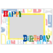 Happy Birthday empty frame 