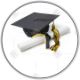 Graduation round topper