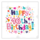 Happy Birthday 16yr old topper - square