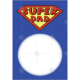 Super Dad frame - portrait