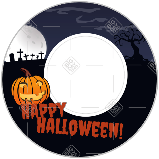 Pumpkin frame - round