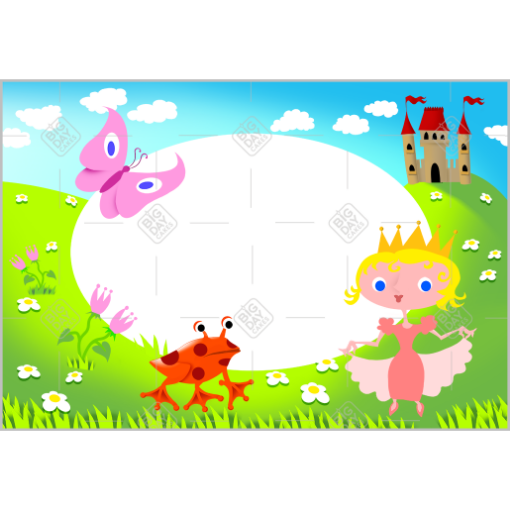 Princess frame - landscape