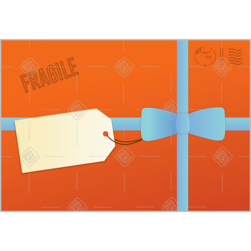 Parcel topper - landscape