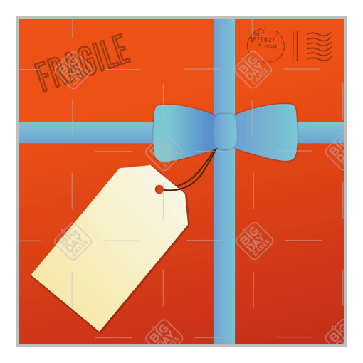 Parcel topper - square