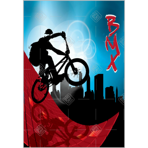 BMX topper - portrait