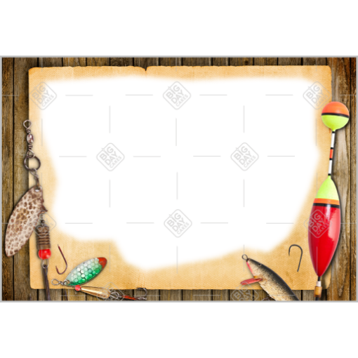 Fishing frame - landscape