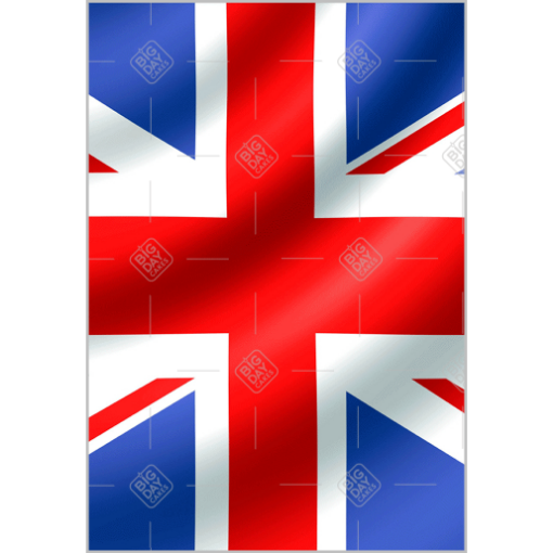 Union Jack topper - portrait