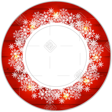 Bauble frame - round