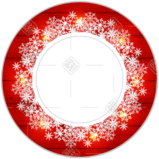 Bauble frame - round