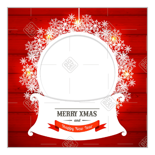 Bauble frame - square
