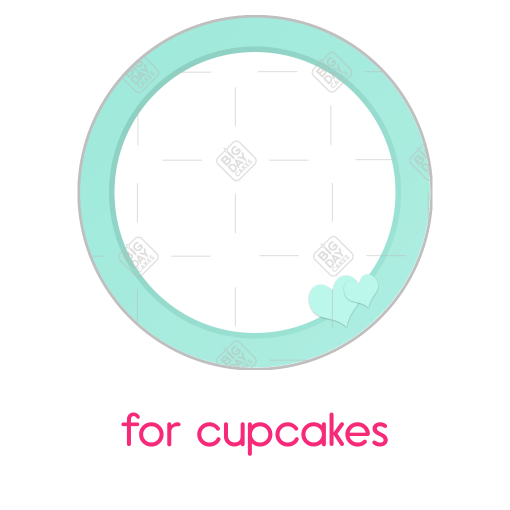 It's a girl frame - cupcake