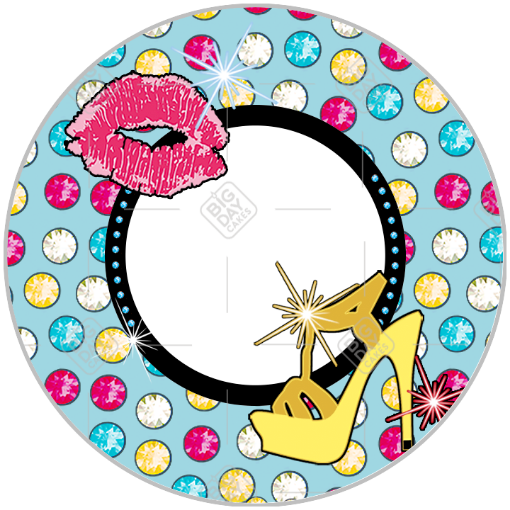 Fashion-shoes frame - round