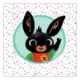 Bing Bunny dotty topper - square