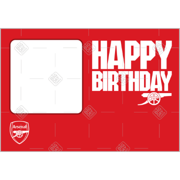 Arsenal-HB-photo frame - landscape