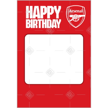 Arsenal-HB-photo frame - portrait