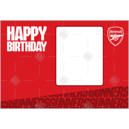 Arsenal-HB-Gunners-photo frame - landscape