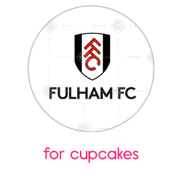 Fulham topper - cupcakes