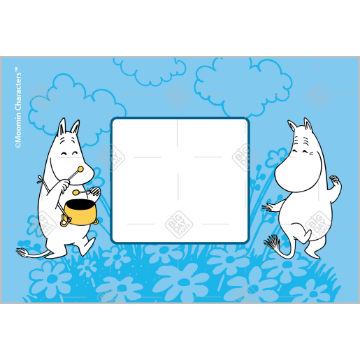 Moomintroll frame - landscape