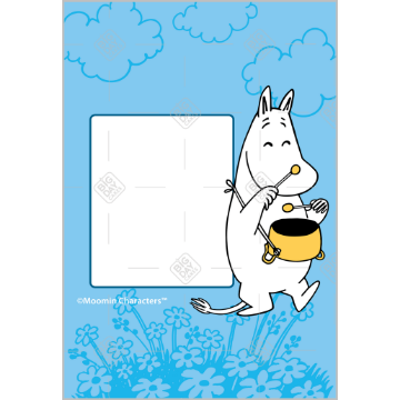 Moomintroll frame - portrait