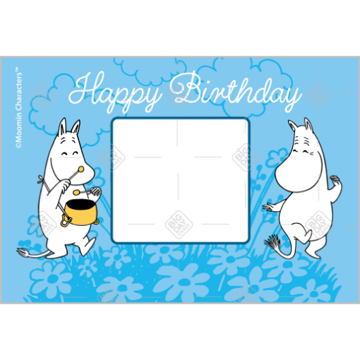 Moomintroll-HB frame - landscape