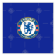 Chelsea-blue-crest topper - square