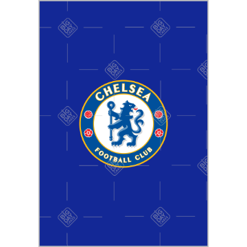 Chelsea-crest-Happy-Birthday topper - portrait