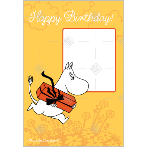 Moomin-gift-HB frame - portrait