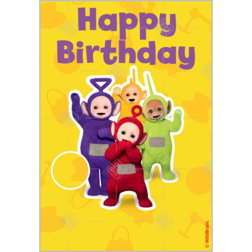 Teletubbies-HB topper - portrait