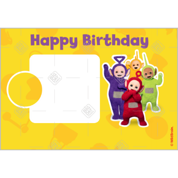Teletubbies-HB-photo frame - landscape