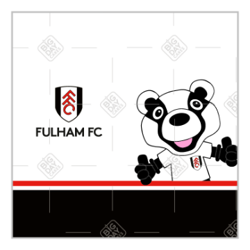 Fulham-Billy topper - square