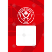 Sheffield-white-crest-on-graphic frame - portrait