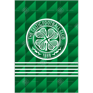 Celtic-crest-2tone topper - portrait