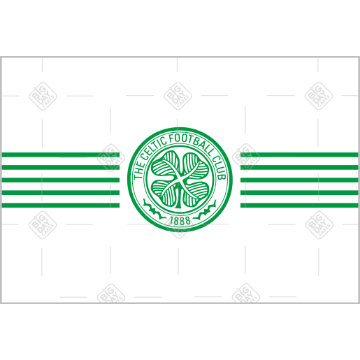 Celtic-white topper - landscape