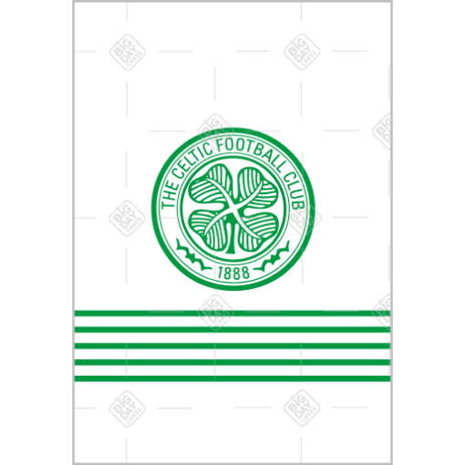Celtic-white-HB topper - portrait