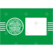 Celtic-green-photo frame - landscape