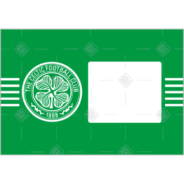 Celtic-green-HB-photo frame - landscape