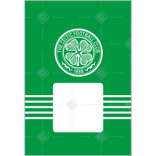 Celtic-green-HB-photo frame - portrait
