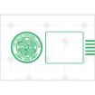 Celtic-white-photo frame - landscape