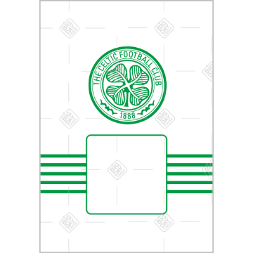 Celtic-white-HB-photo frame - portrait