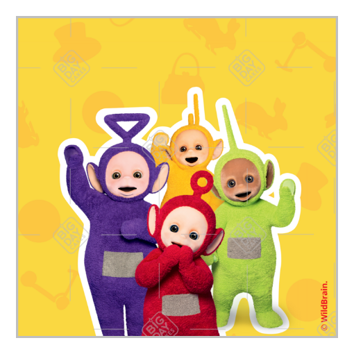 Teletubbies frame - square