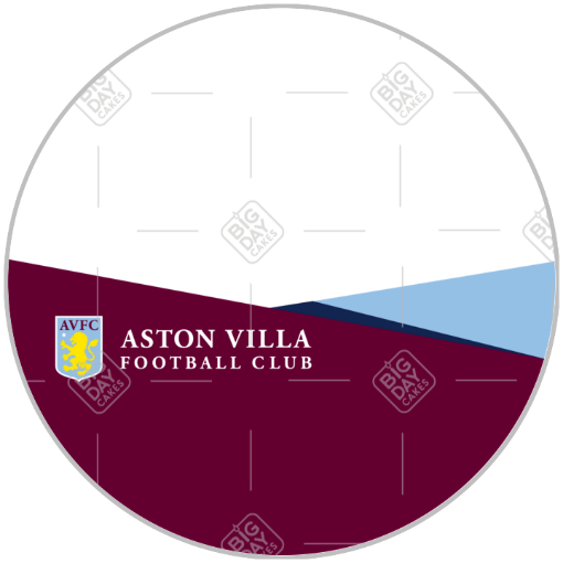AVFC-claret-frame - round