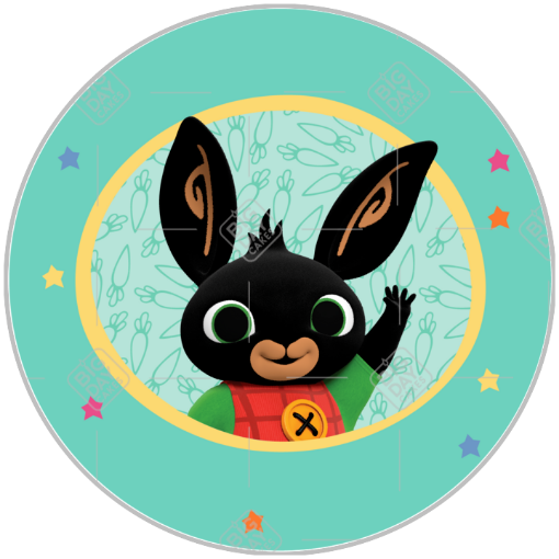 Bing-tq-stars frame - round