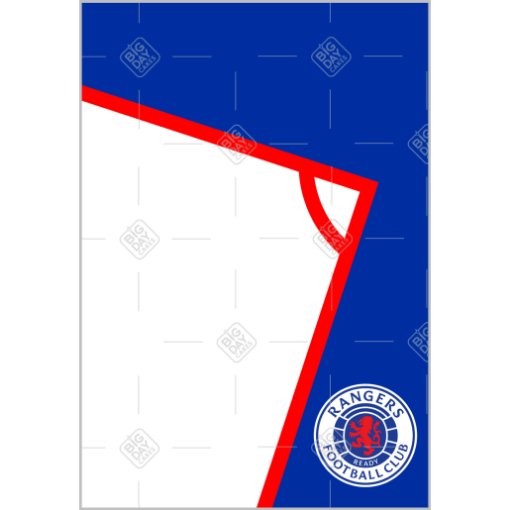 Rangers-Corner frame - portrait