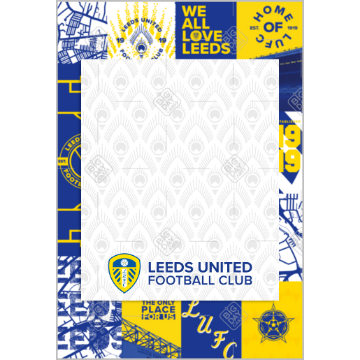 Leeds United Posters Cake Topper topper - portrait