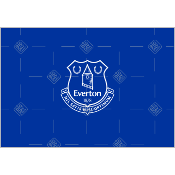 Everton Cake topper design topper - landscape