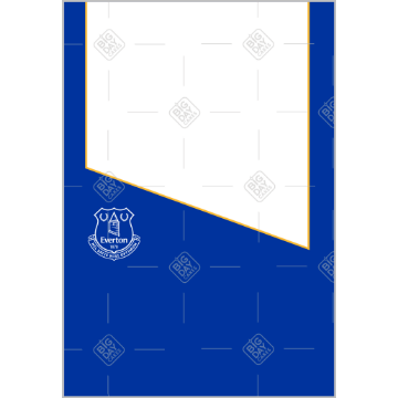 Everton Tower design Happy Birthday frame - portrait