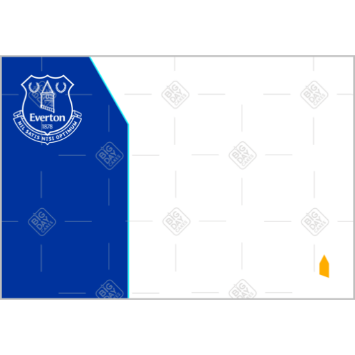 Everton frame - landscape