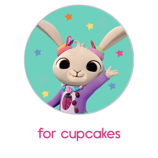 Bing-HB-tq-stars frame - cupcakes