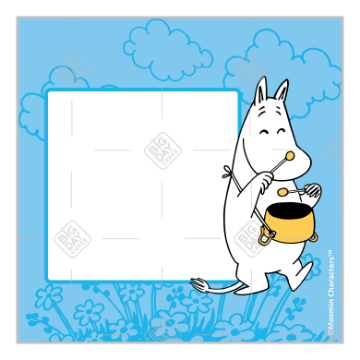 Moomintroll frame - square