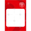 Sheffield-white-crest-on-graphic frame - portrait